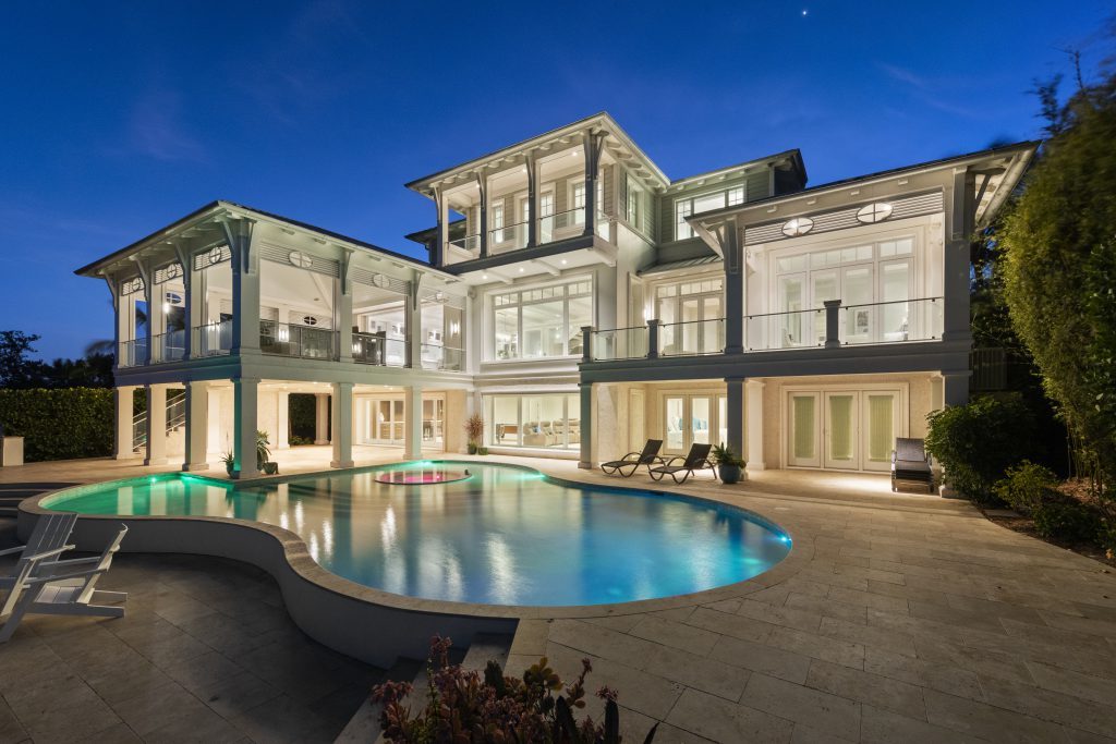 Exquisite custom home construction in Lee County by J.F. Smith Building Contractors.