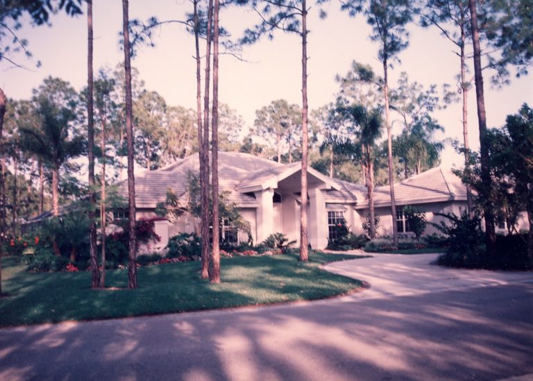 Luxury custom-built heritage home by J.F. Smith Building Contractors, Lee County FL