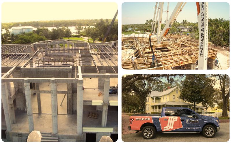 History of J.F. Smith Inc., leading Lee County general contractors and home builders