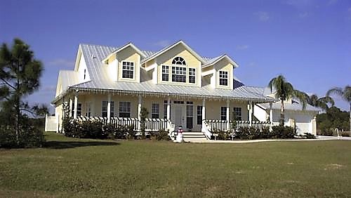 Martin custom home by J.F. Smith Building Contractors, Lee County FL
