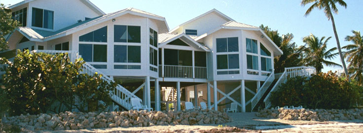 Featured new custom home by J.F. Smith Building Contractors, Lee County FL